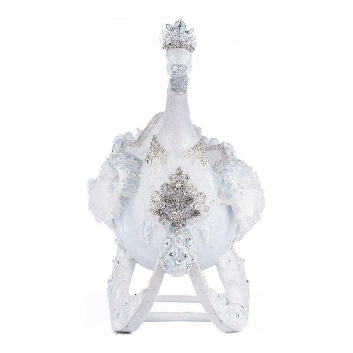 Shop For Katherine's Collection 21" Dazzling Swan Sleigh