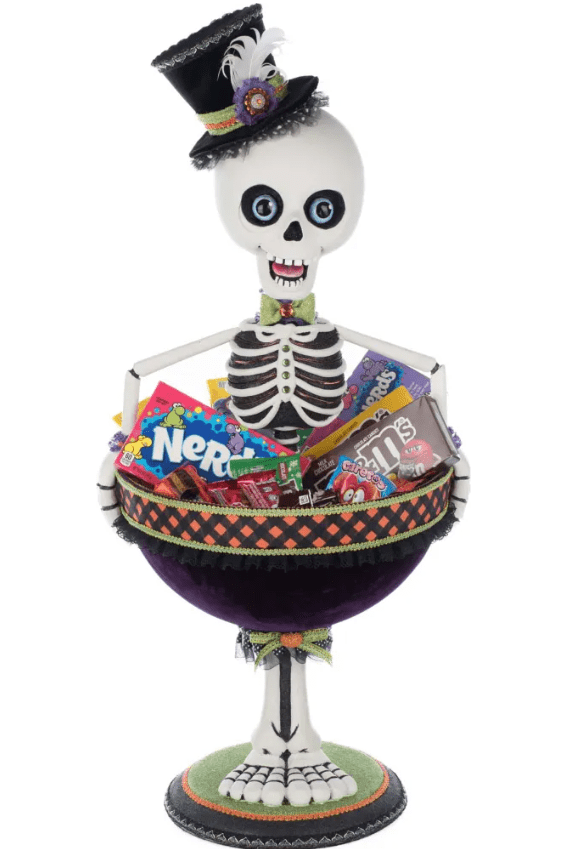 Shop For Katherine's Collection 29" Billy Bones Thorton Candy Bowl