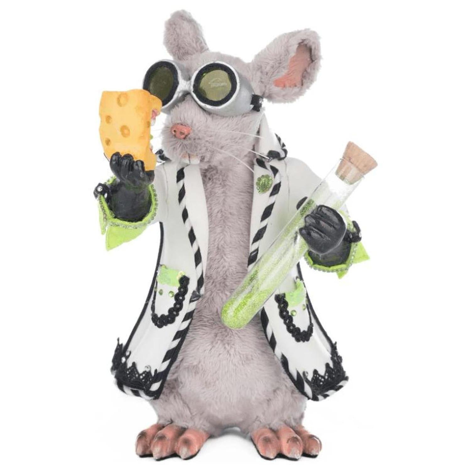 Katherine's Collection 8" Einstein the Lab Rat Tabletop