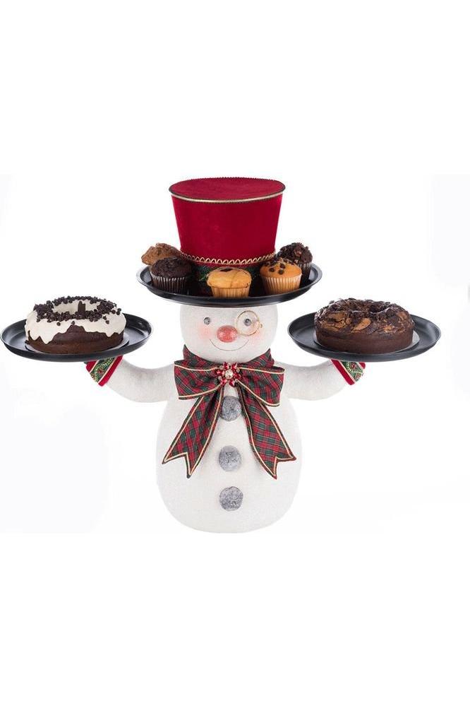 Shop For Katherine's Collection Holiday Magic Snowman Serving Piece