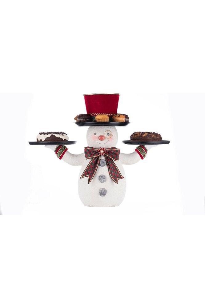 Shop For Katherine's Collection Holiday Magic Snowman Serving Piece