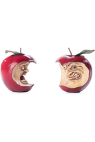 Shop For Katherine's Collection Toxic Terry and Noxious Nelson Apples (Set of 2)