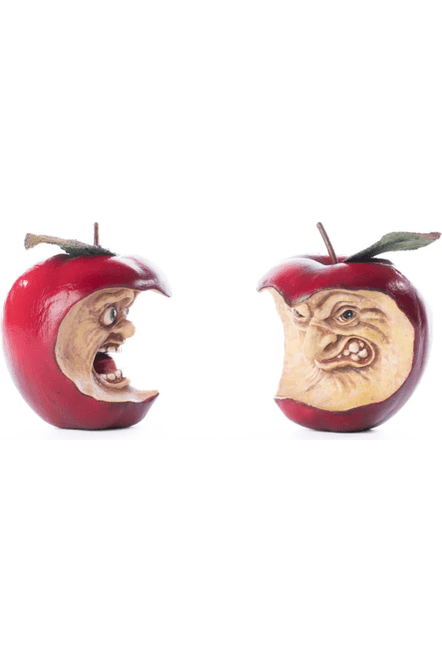 Shop For Katherine's Collection Toxic Terry and Noxious Nelson Apples (Set of 2)