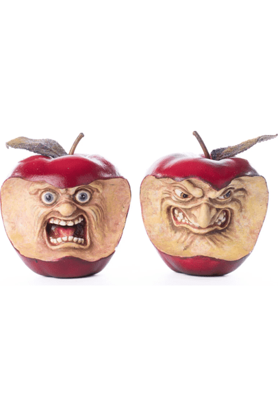 Shop For Katherine's Collection Toxic Terry and Noxious Nelson Apples (Set of 2)