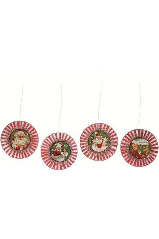 Shop For Kitschmas Rosette Ornaments (Set of 4)