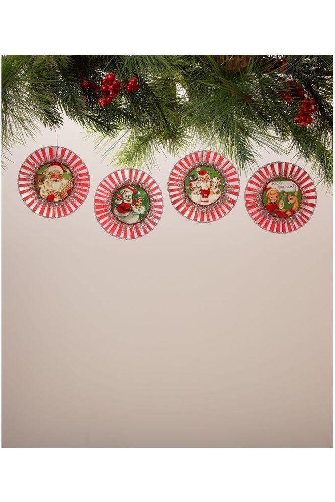 Shop For Kitschmas Rosette Ornaments (Set of 4)