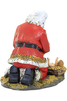 Shop For Kneeling Santa With Lamb Figure at Michelle's aDOORable Creations