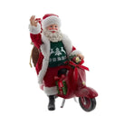Shop For Kurt Adler 10" Fabriché™ Santa On Scooter