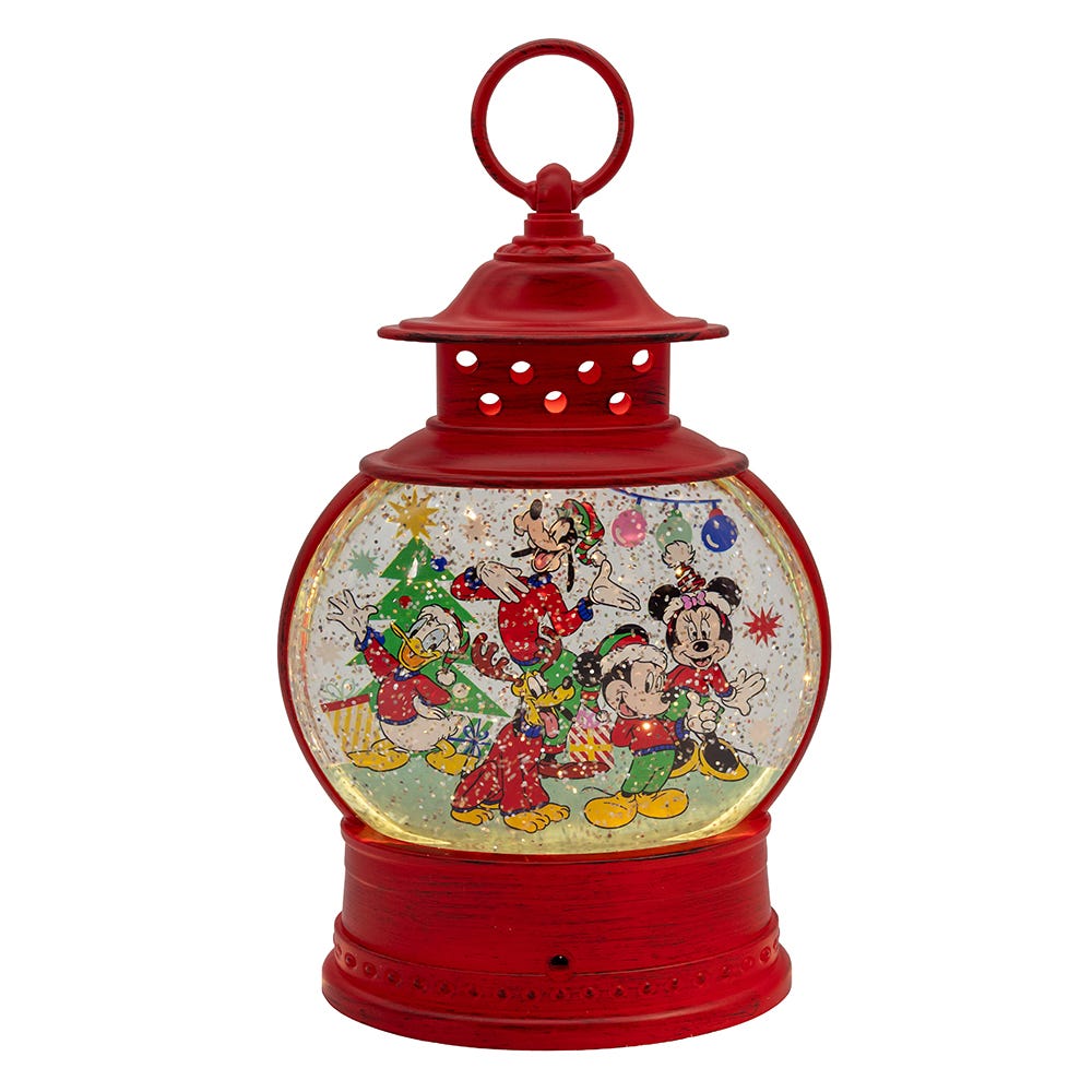 Shop For Kurt Adler 10 - Inch Disney Lantern with Spinning Glitter Water