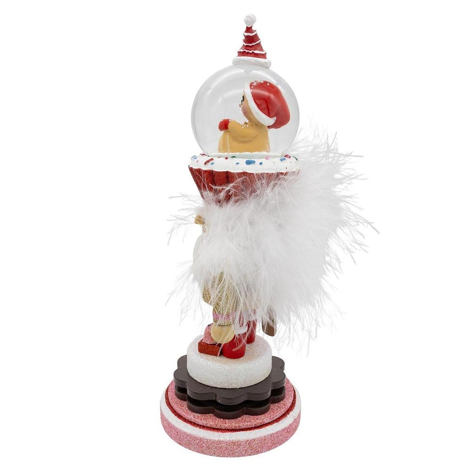 Kurt Adler 10-Inch Gingerbread Water Globe Nutcracker