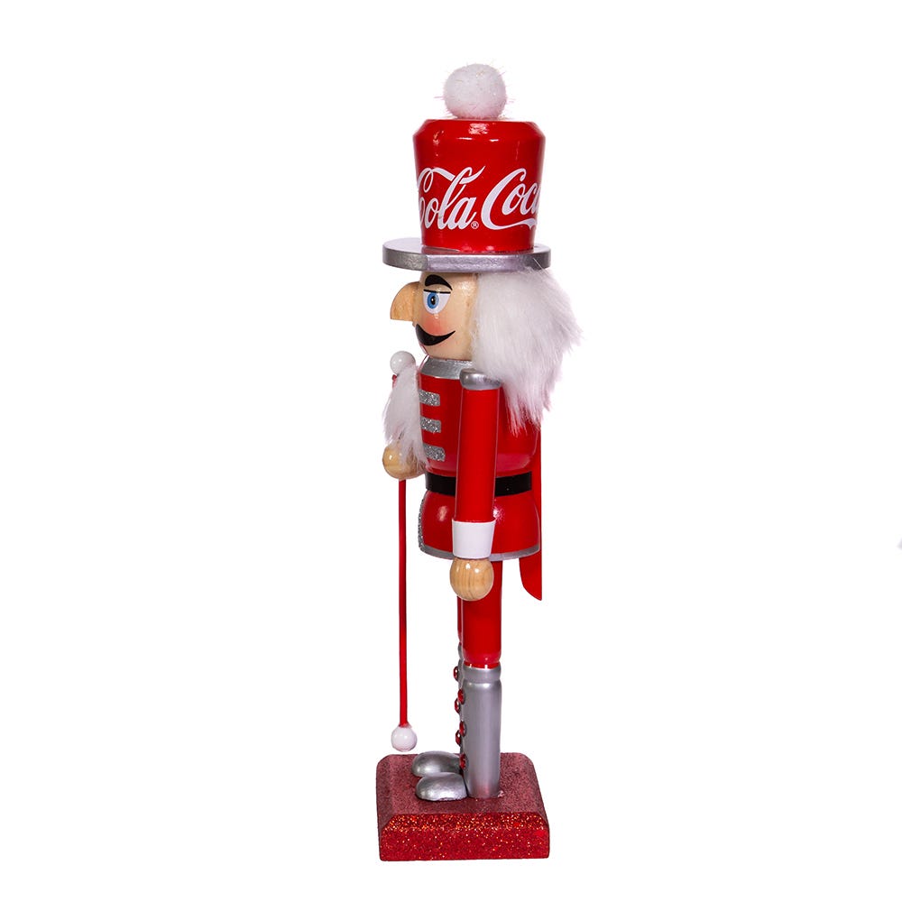 Shop For Kurt Adler 10 - Inch Wooden Coca - Cola Nutcracker