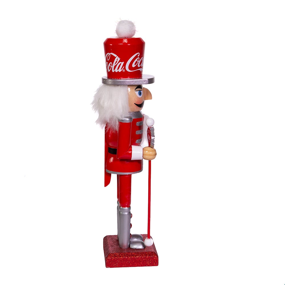 Shop For Kurt Adler 10 - Inch Wooden Coca - Cola Nutcracker