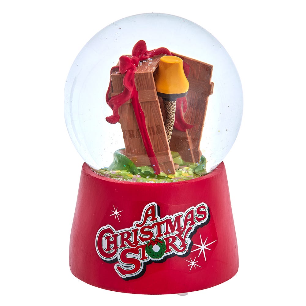 Shop For Kurt Adler 100MM Musical Leg Lamp Waterglobe