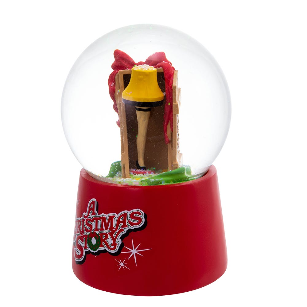 Shop For Kurt Adler 100MM Musical Leg Lamp Waterglobe