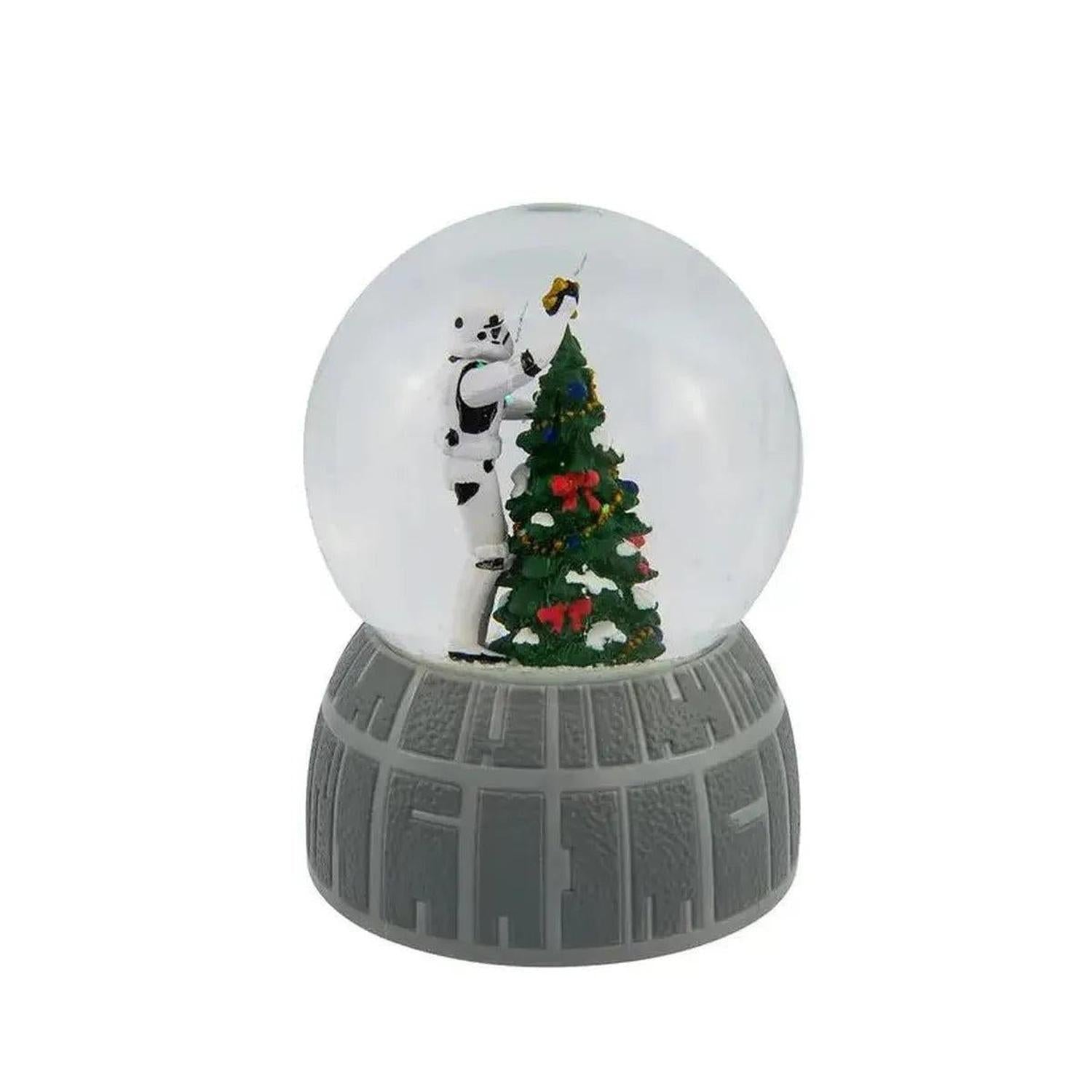 Kurt Adler 100mm Musical Stormtrooper Christmas Tree Water Globe
