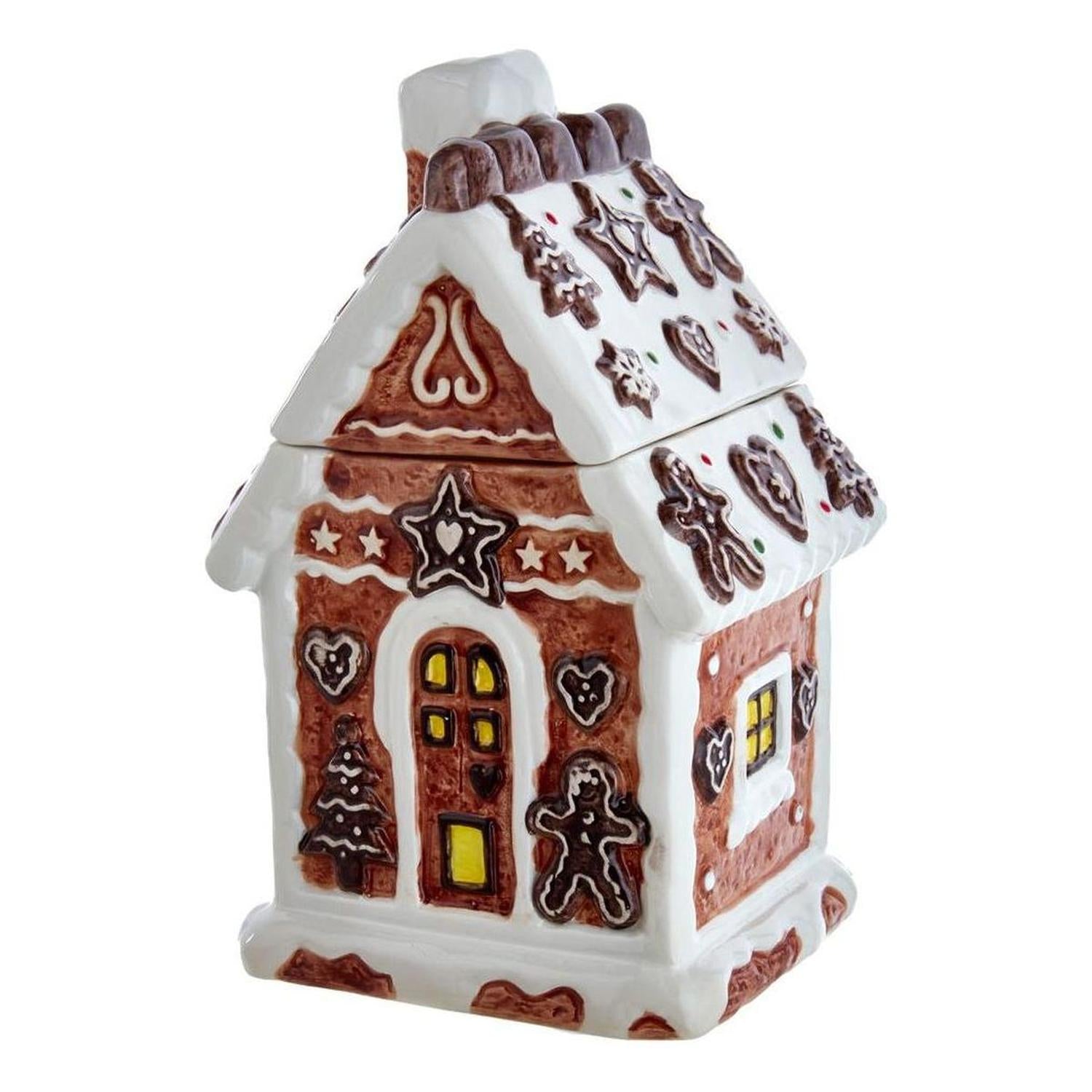 Kurt Adler 10.2" Gingerbread House Cookie Jar