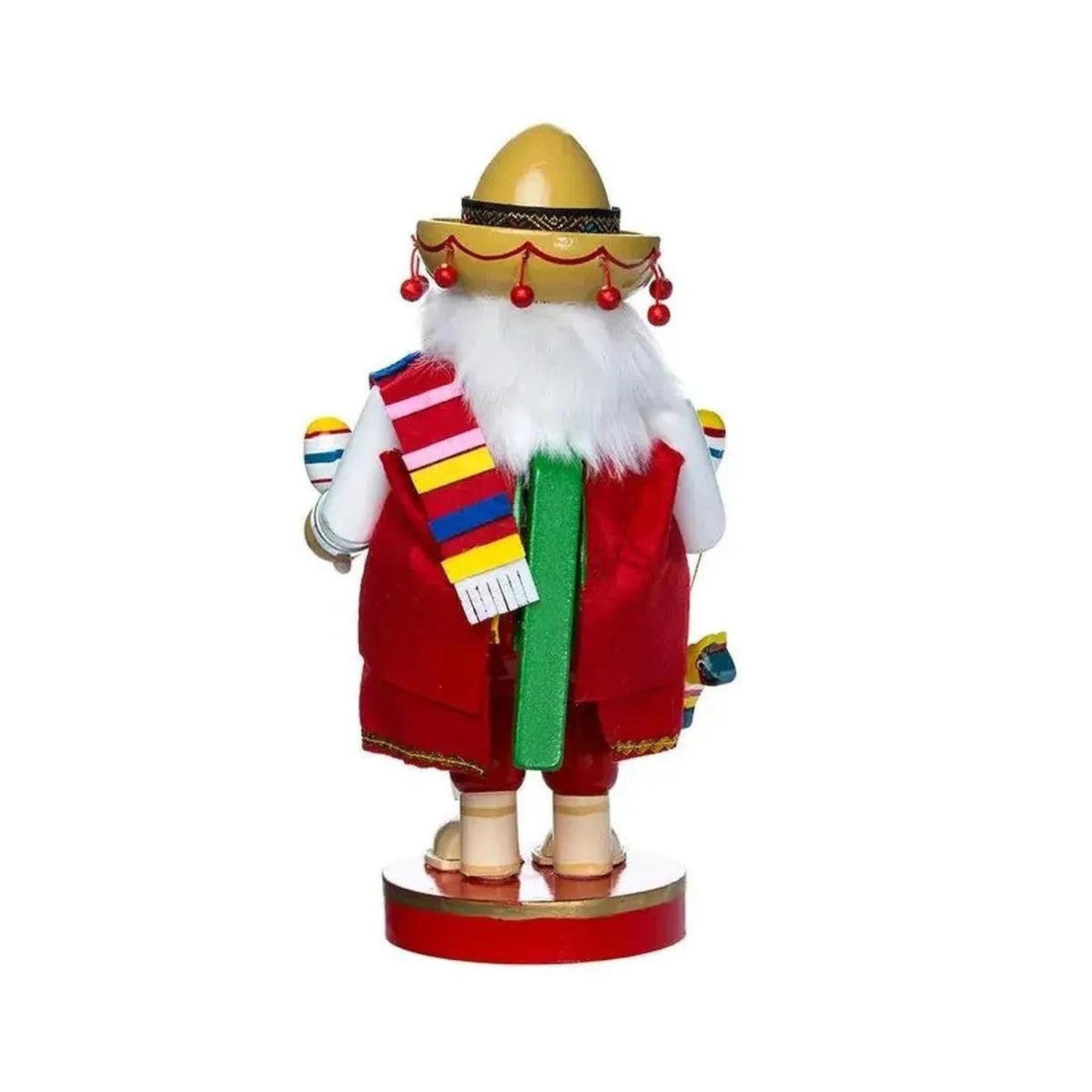 Kurt Adler 10.25" Chubby Mexican Nutcracker
