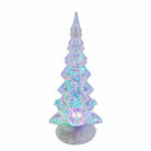 Shop For Kurt Adler 10.25 - Inch LED Clear Tree Table Piece with Motion