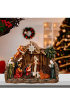 Shop For Kurt Adler 10.4" Battery Operated Light - Up Nativity