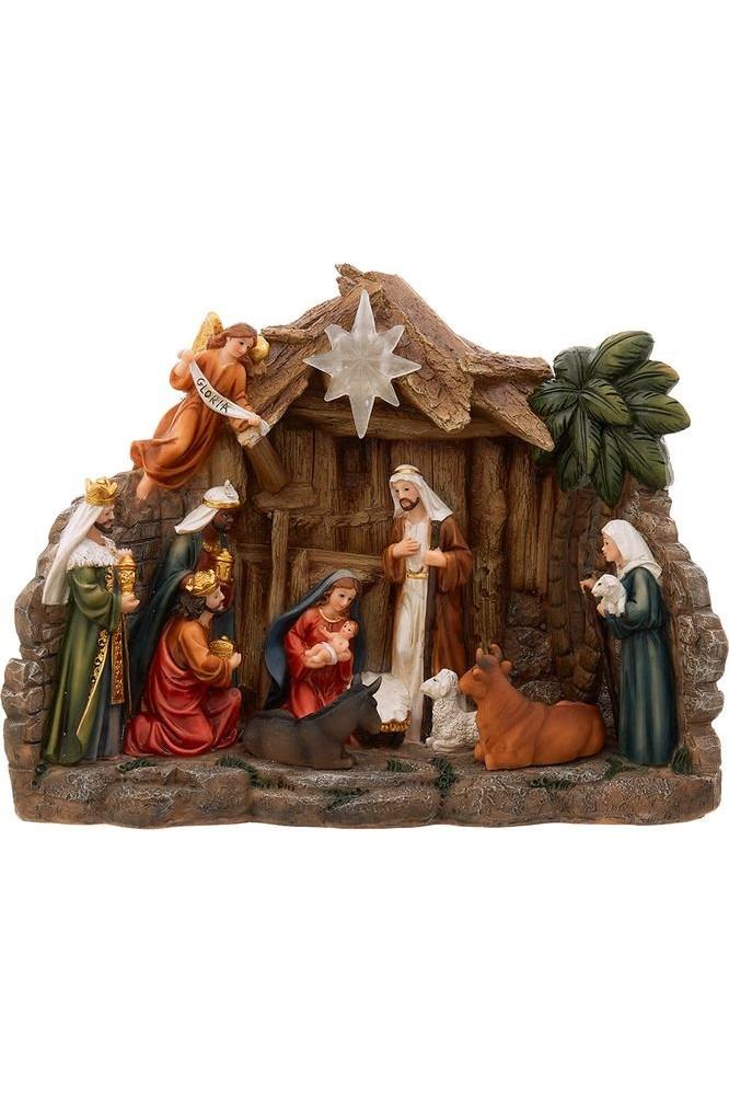 Shop For Kurt Adler 10.4" Battery Operated Light - Up Nativity