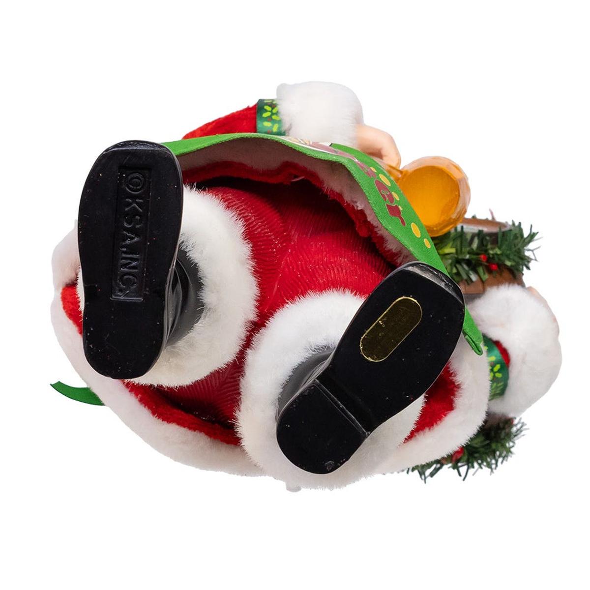 Shop For Kurt Adler 10.5 - Inch Fabriché Beer Santa with Barrel