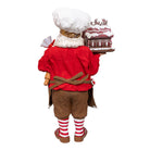 Shop For Kurt Adler 10.5 - Inch Fabriché Chef Santa Decorating Gingerbread House