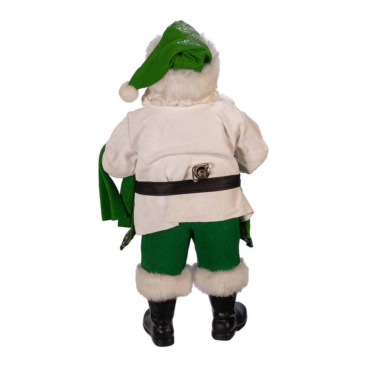 Shop For Kurt Adler 10.5 - Inch Fabriché Musical Irish Chef Santa