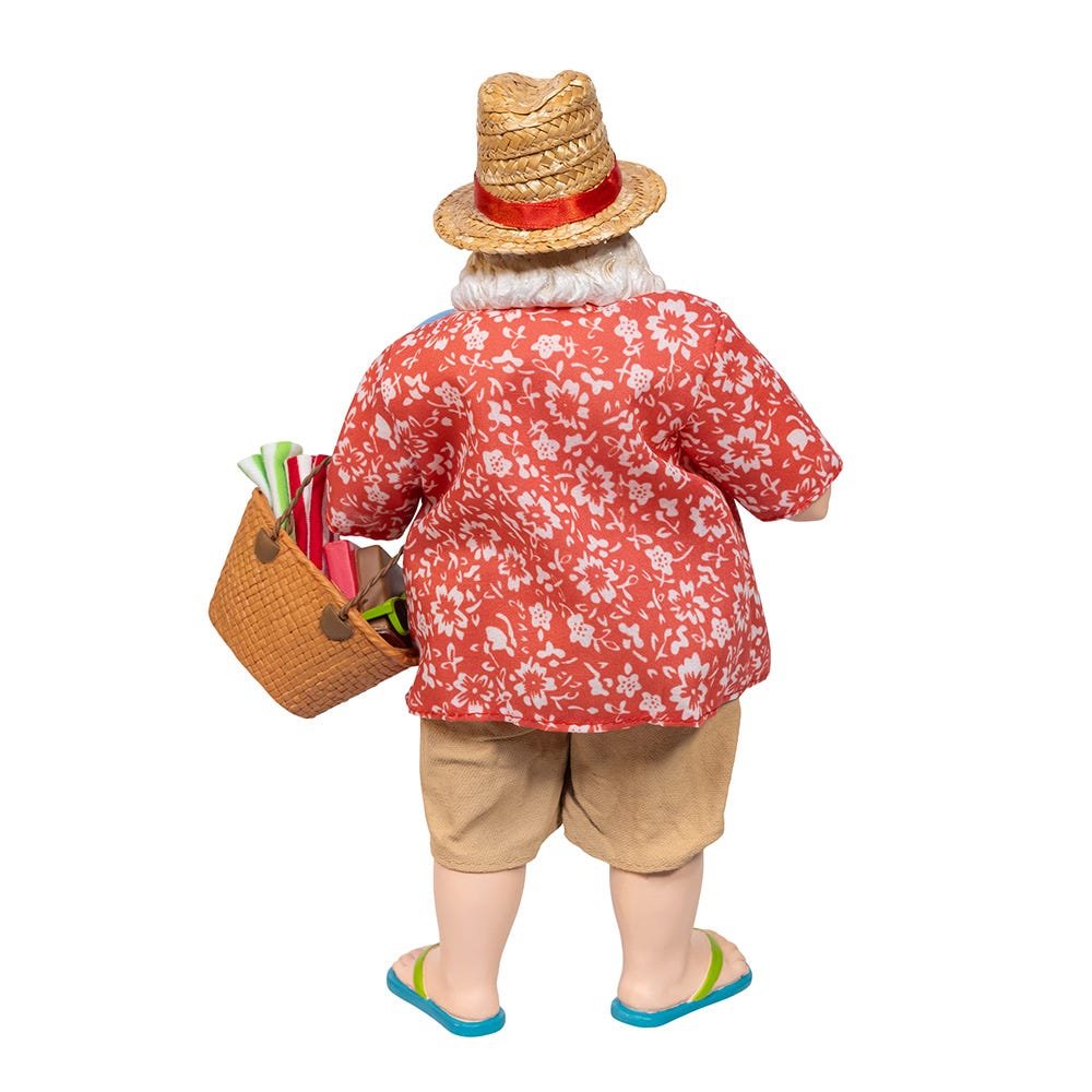 Shop For Kurt Adler 10.5 - Inch Fabriché Palm Beach Santa