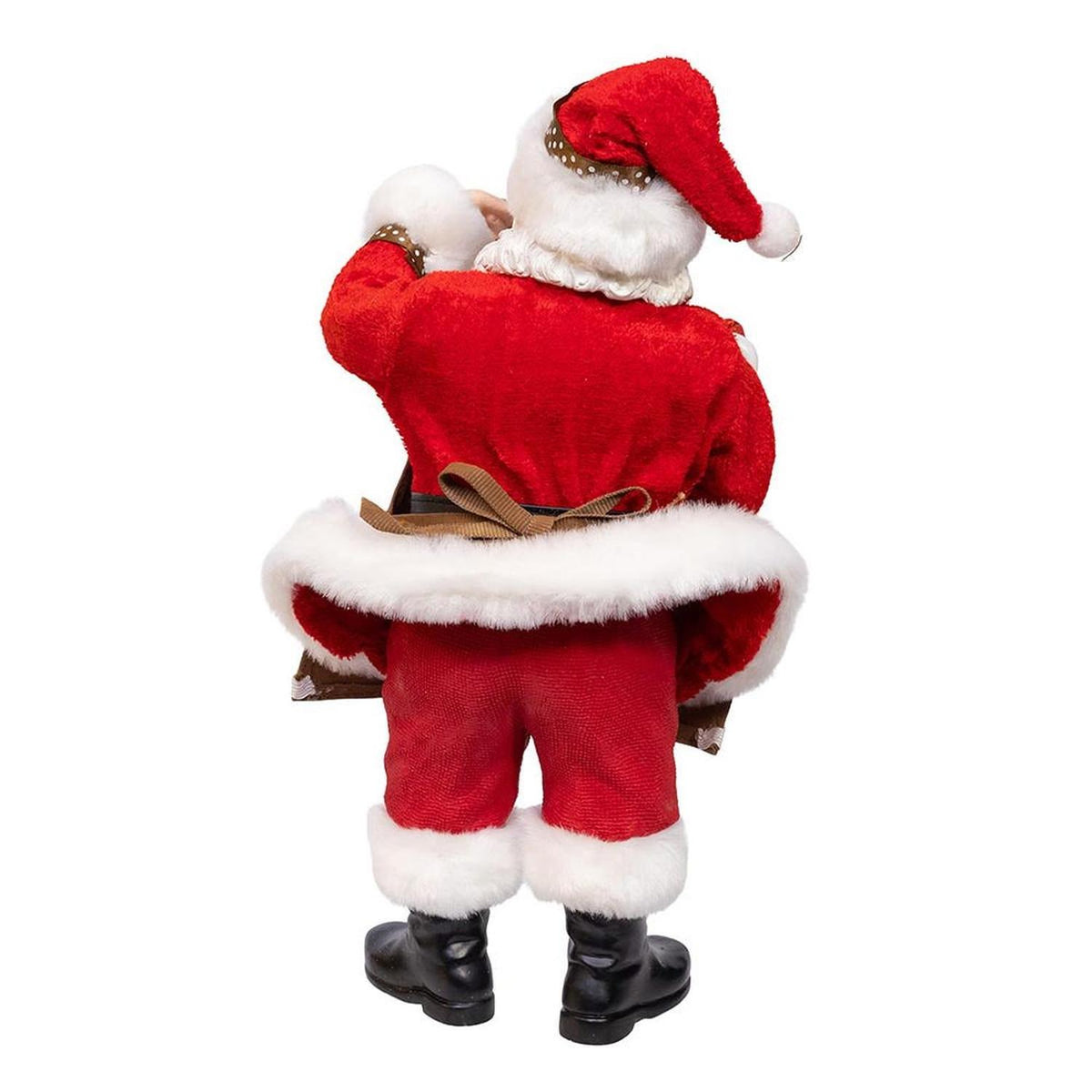 Kurt Adler 10.5-Inch Fabriché Santa Love Coffee Cup