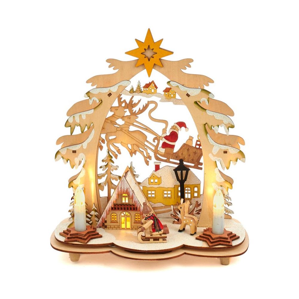 Shop For Kurt Adler 10.82" Battery - Operated Village LED House
