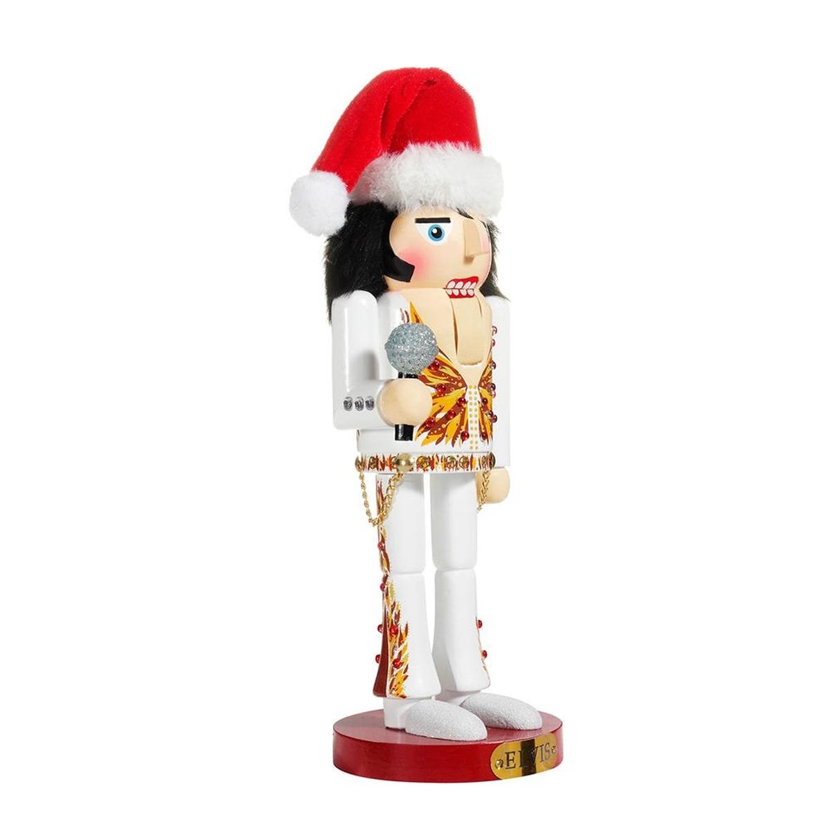 Shop For Kurt Adler 11 - Inch Elvis® in Flame Suit Nutcracker