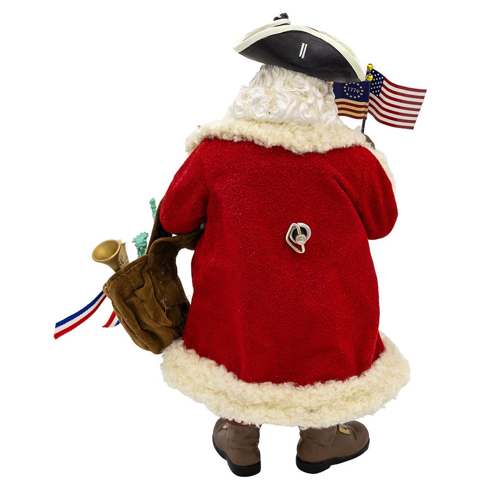 Shop For Kurt Adler 11 Inch Fabriché 250th Anniversary of America Musical Santa
