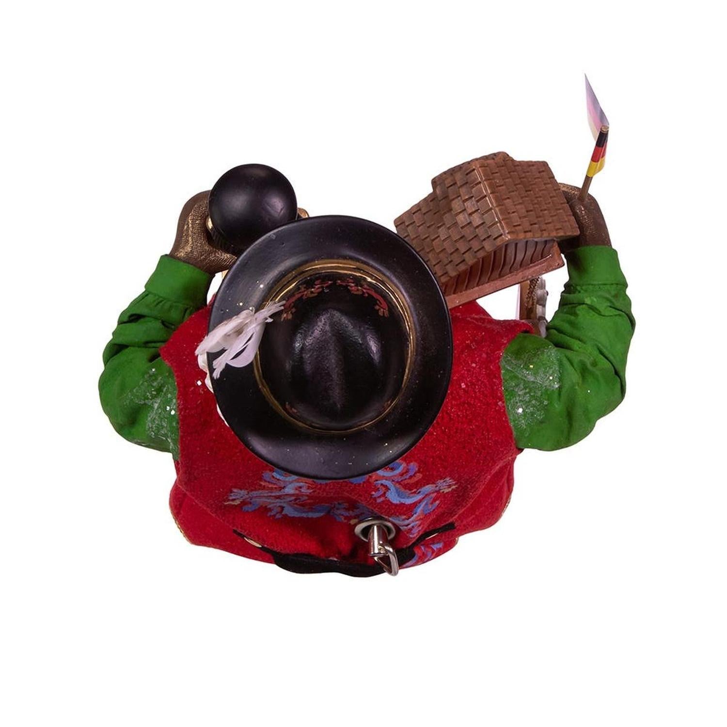 Kurt Adler 11-Inch Fabriché Musical German Santa