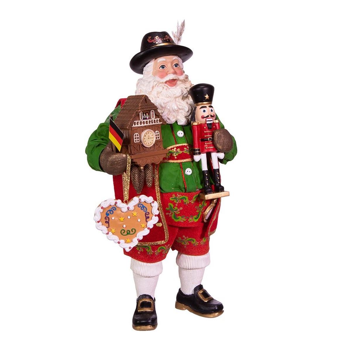 Shop For Kurt Adler 11 - Inch Fabriché Musical German Santa