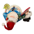 Shop For Kurt Adler 11 - Inch Fabriché Santa with Surfboard and Drink