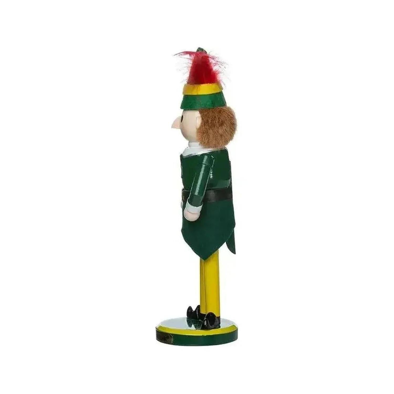 Kurt Adler 11" Wooden Buddy the Elf Nutcracker™