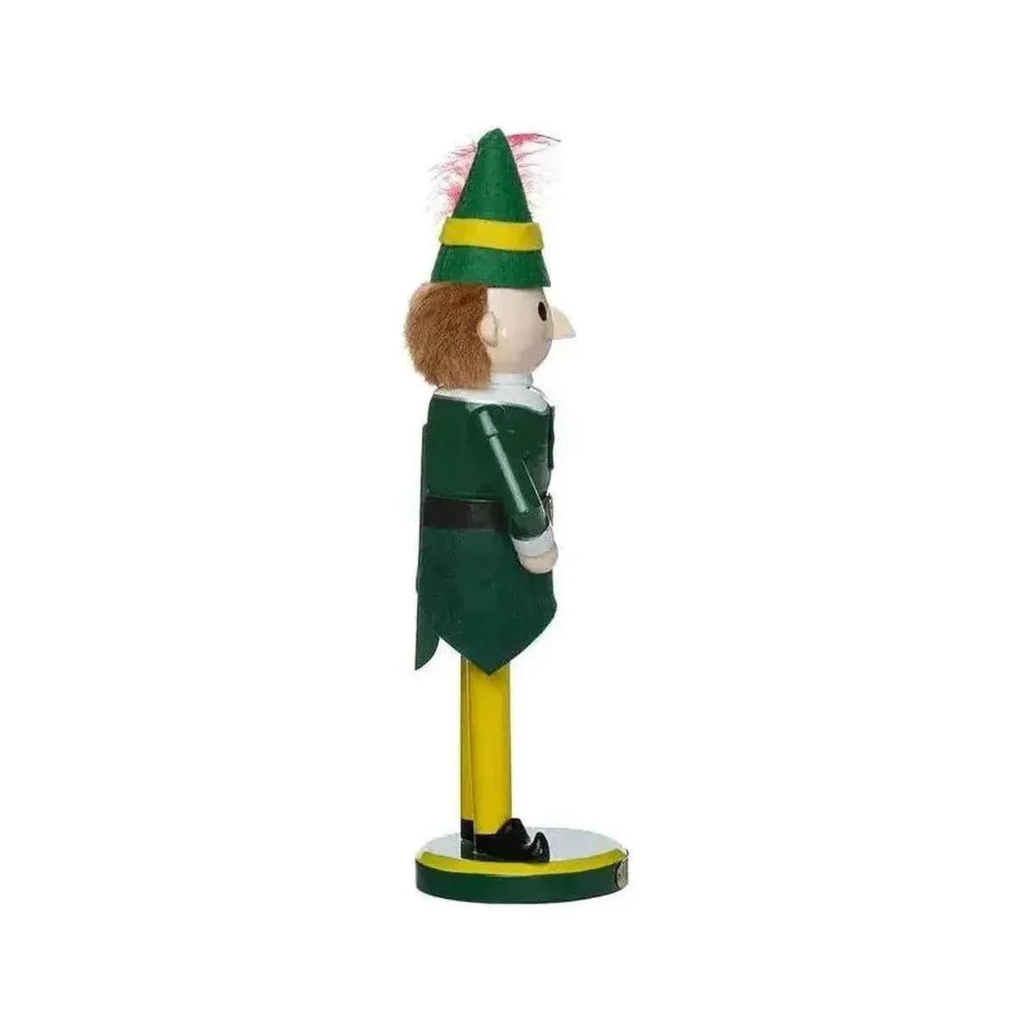 Kurt Adler 11" Wooden Buddy the Elf Nutcracker™