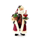 Shop For Kurt Adler 11.5 - Inch Fabriché Santa with Wine Basket