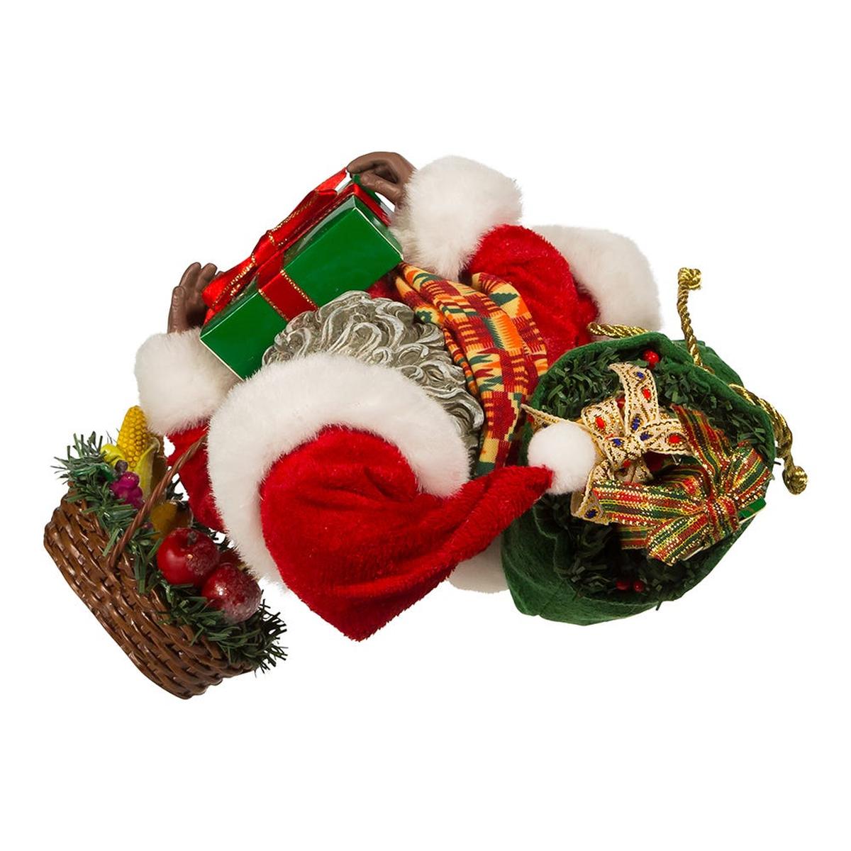 Shop For Kurt Adler 12 - Inch Fabriché Kwanzaa Santa