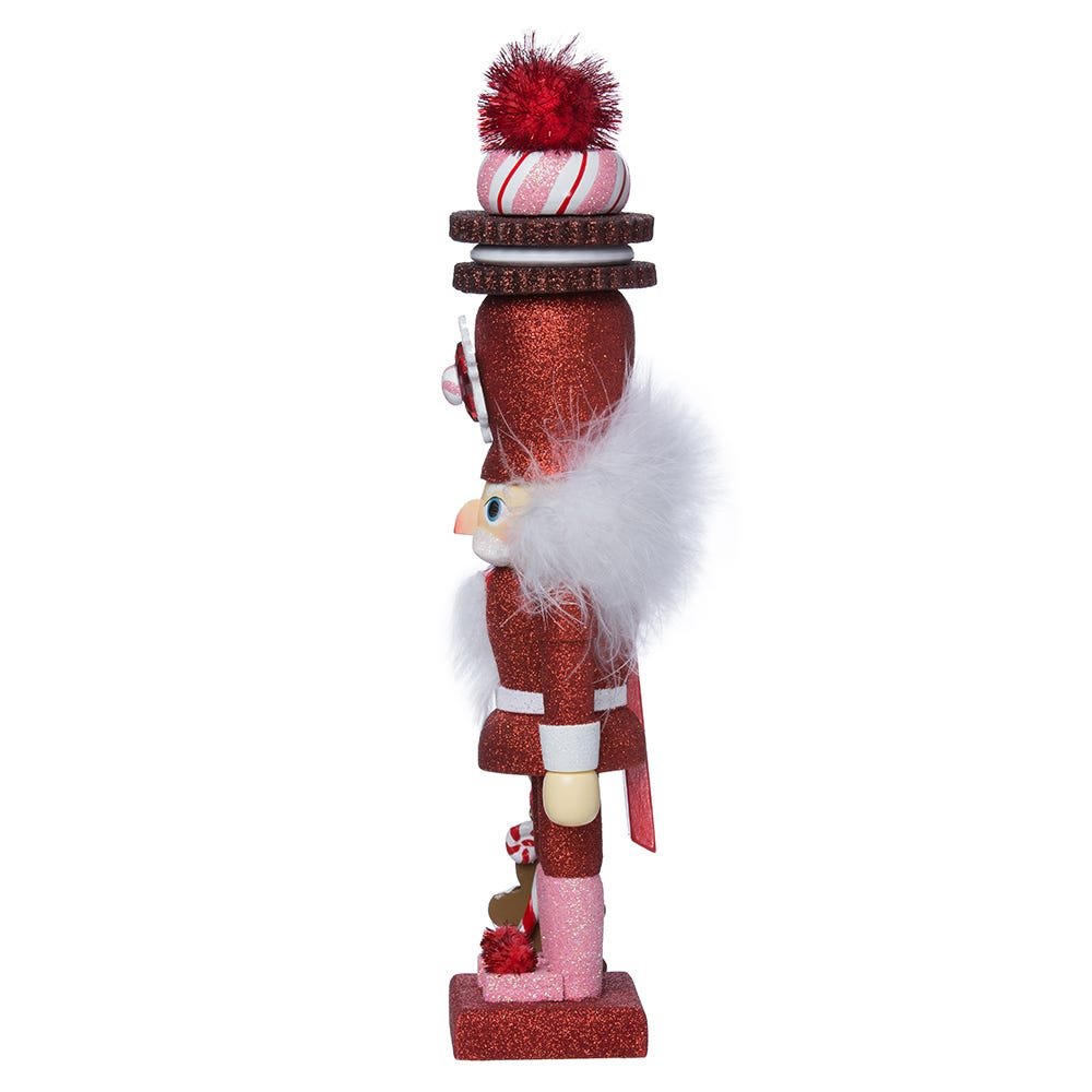 Shop For Kurt Adler 12 - Inch Hollywood Red Gingerbread Nutcracker with Cookie Hat