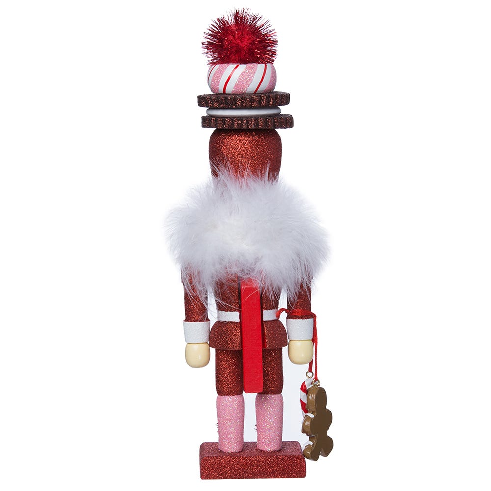 Shop For Kurt Adler 12 - Inch Hollywood Red Gingerbread Nutcracker with Cookie Hat