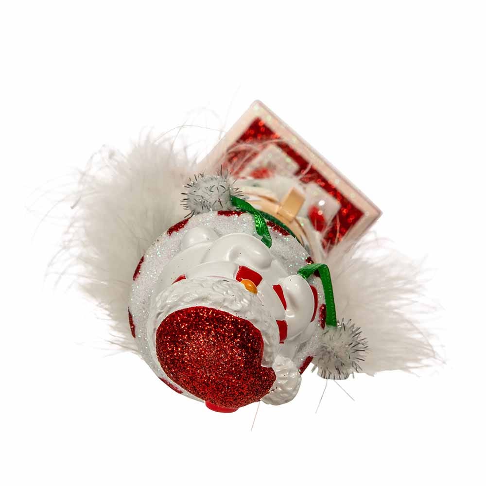 Shop For Kurt Adler 12 - Inch Hollywood Snowman Hat Nutcracker