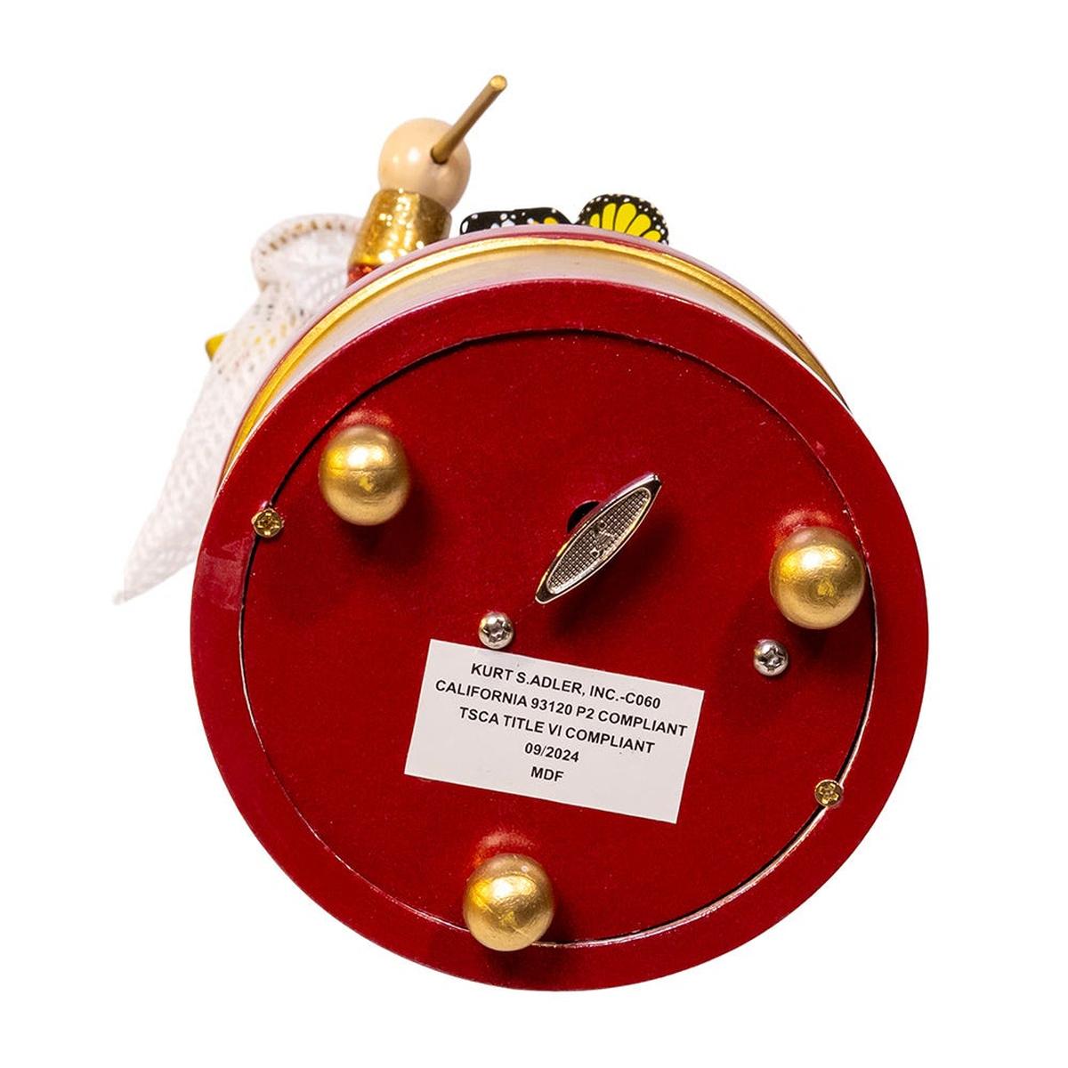 Shop For Kurt Adler 12 - Inch Musical Butterfly Catcher Nutcracker