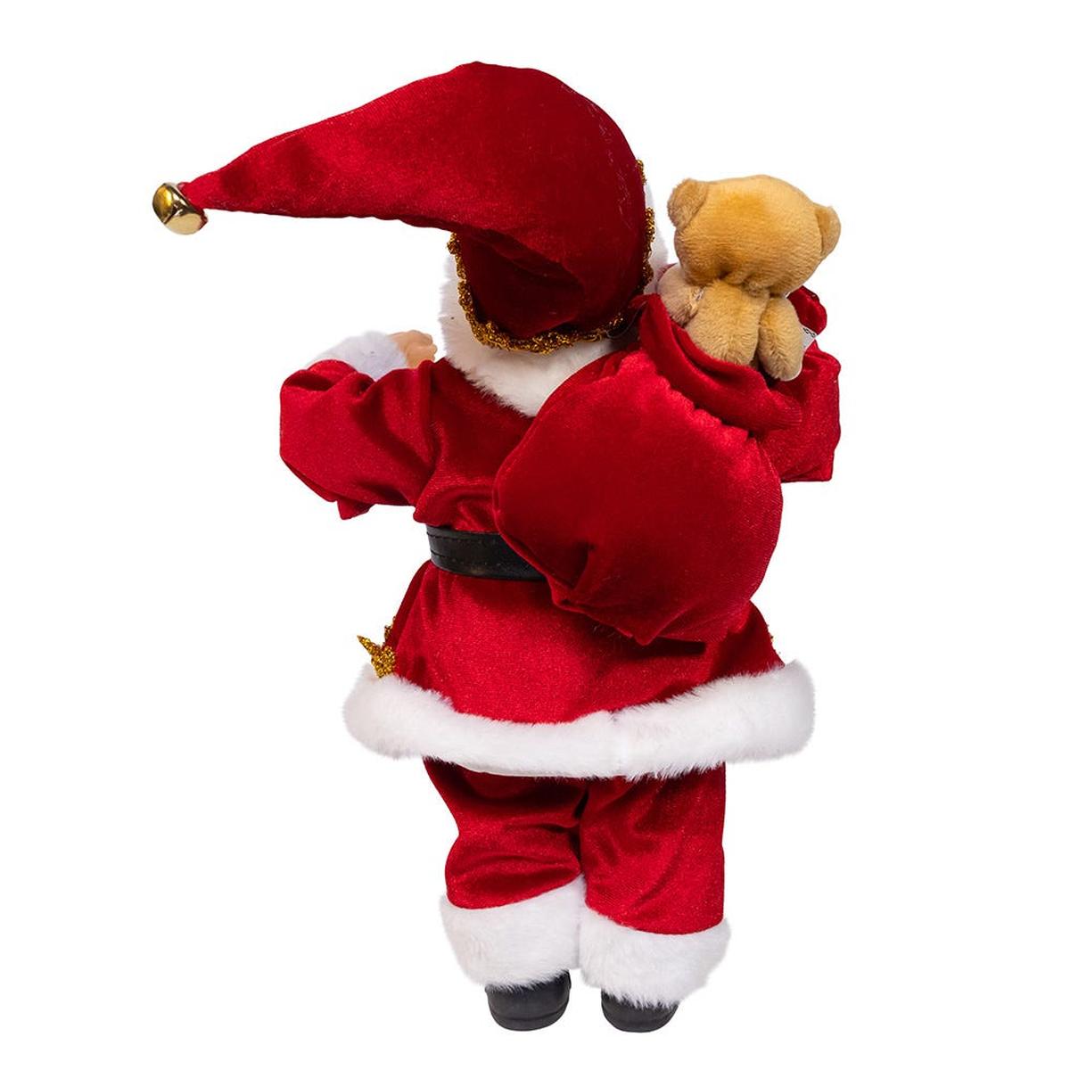 Shop For Kurt Adler 12 - Inch Standing Christmas Santa with Sack