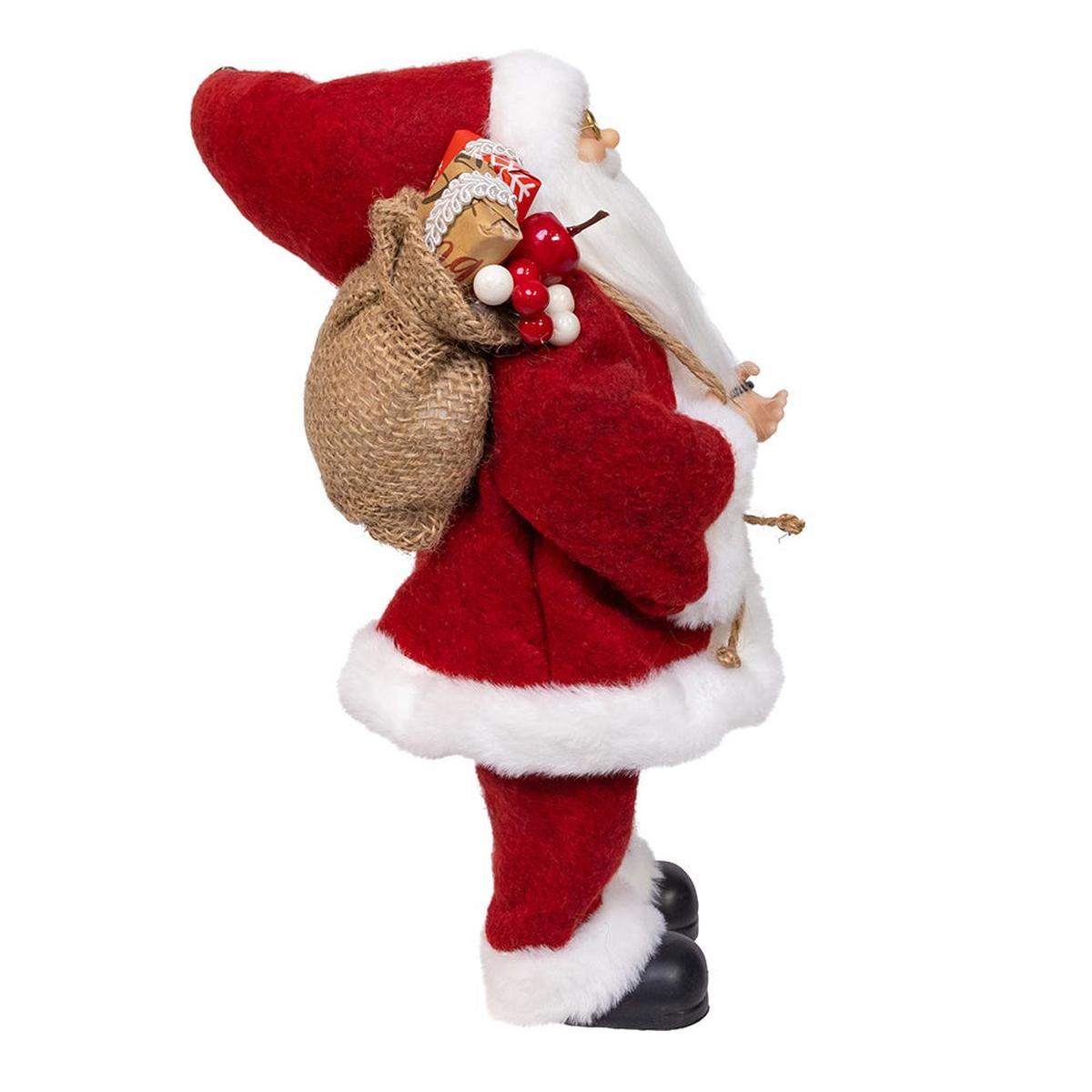 Shop For Kurt Adler 12 - Inch Standing Christmas Santa with Sack and Lantern