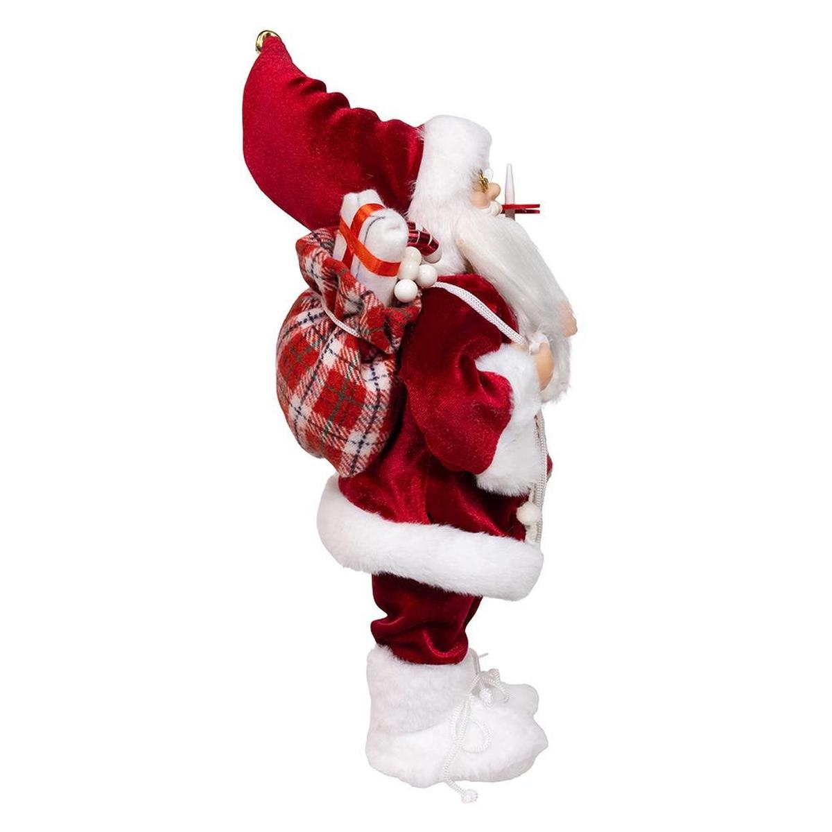 Shop For Kurt Adler 12 - Inch Standing Christmas Santa with Skis