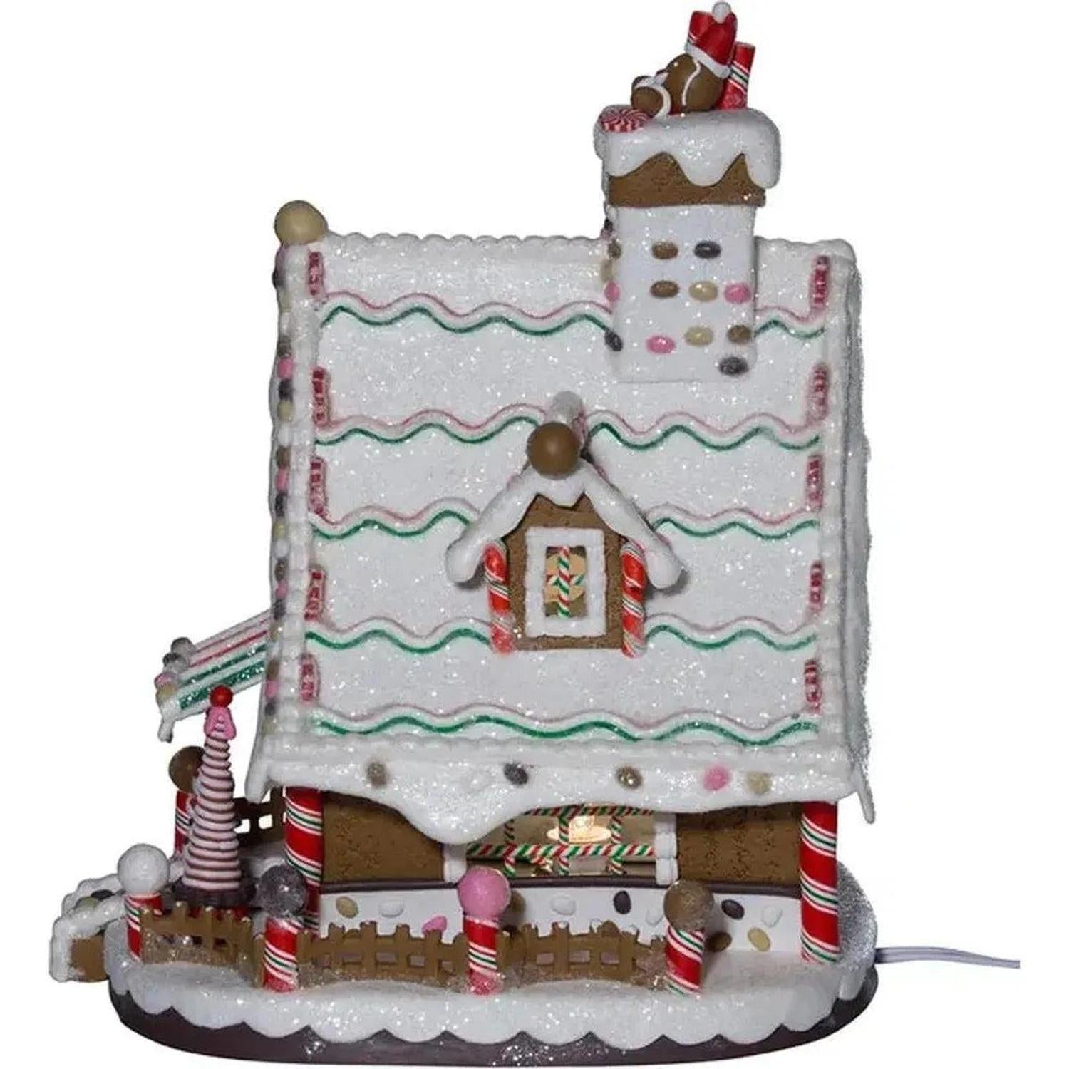 Kurt Adler 12" Lighted Christmas Gingerbread House