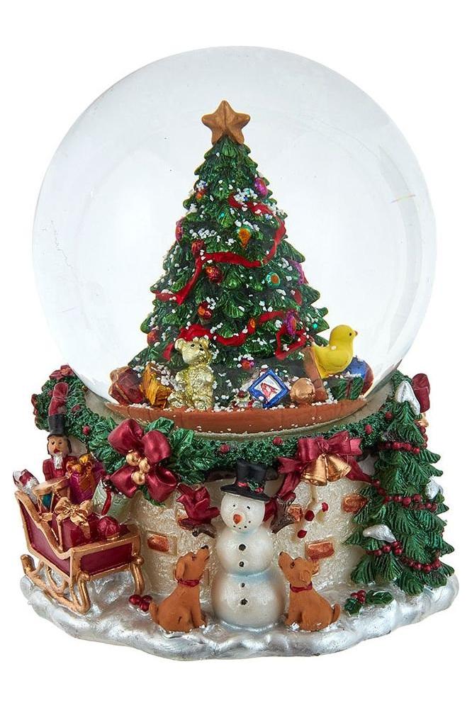 Shop For Kurt Adler 120MM Musical Christmas Tree Water Globe