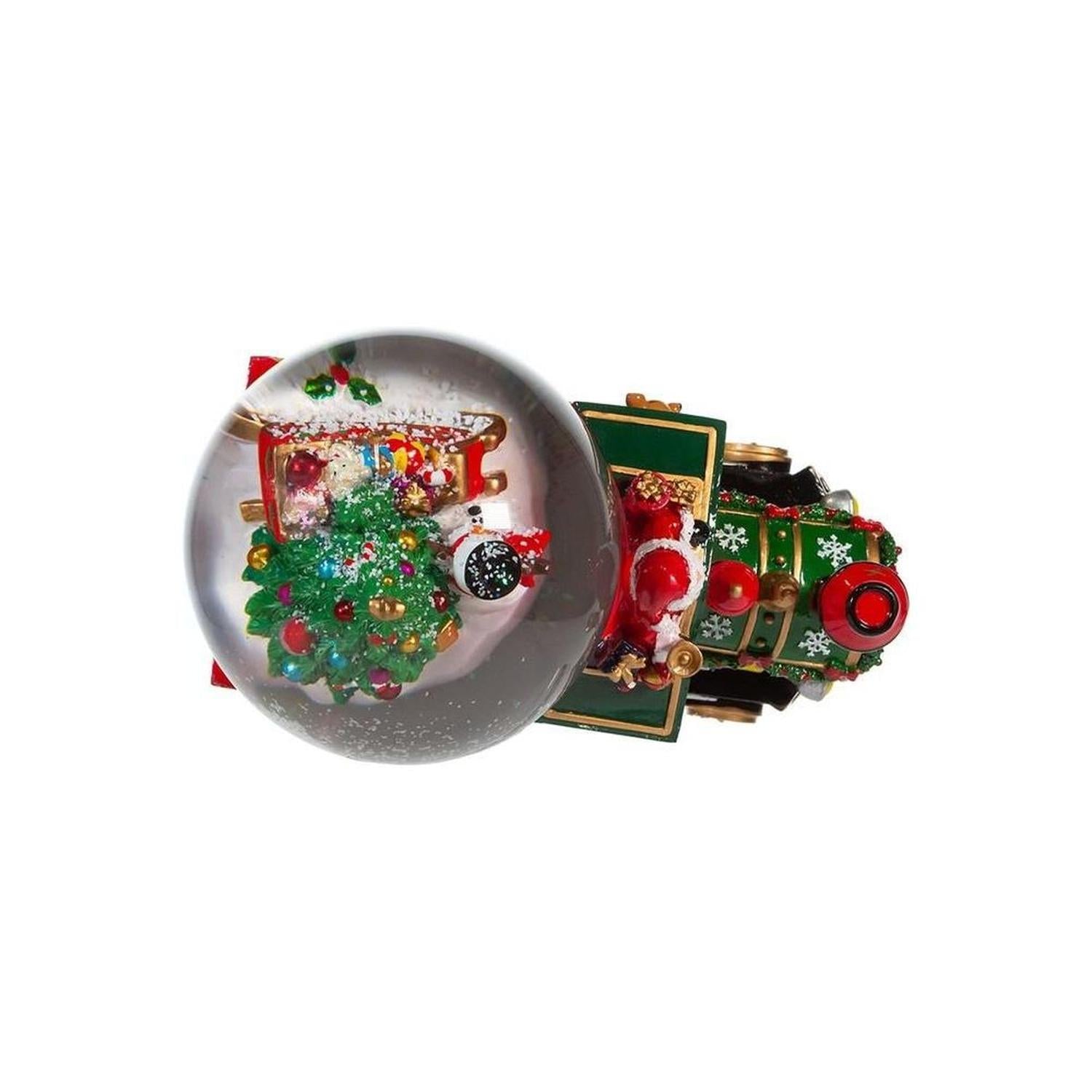 Shop For Kurt Adler 120MM Musical Santa Driving Train Water Globe