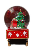 Shop For Kurt Adler 120MM Musical Santa Driving Train Water Globe